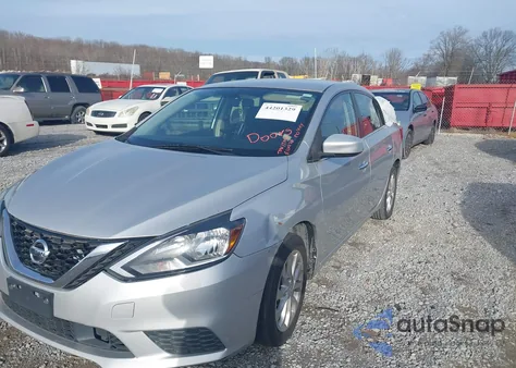 2019 Nissan Sentra Sv z USA, uszkodzony, nr VIN 3N1AB7APXKL610970